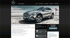 Desktop Screenshot of mercedes-benzwarranty.co.uk